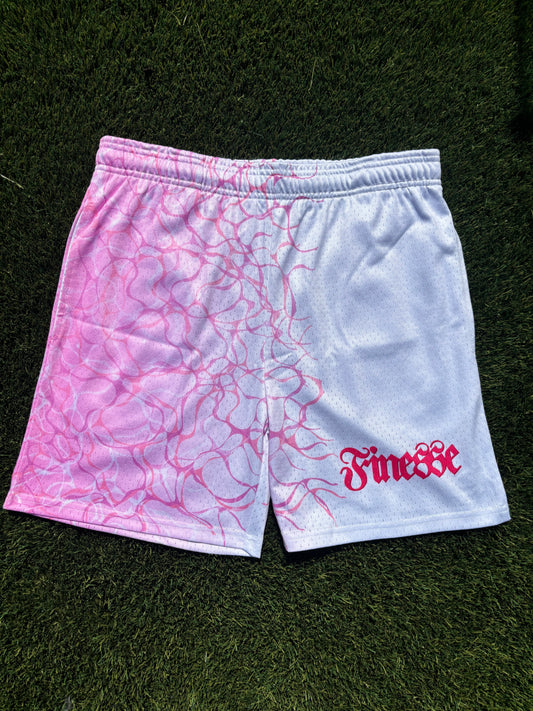 Pink Splash Shorts